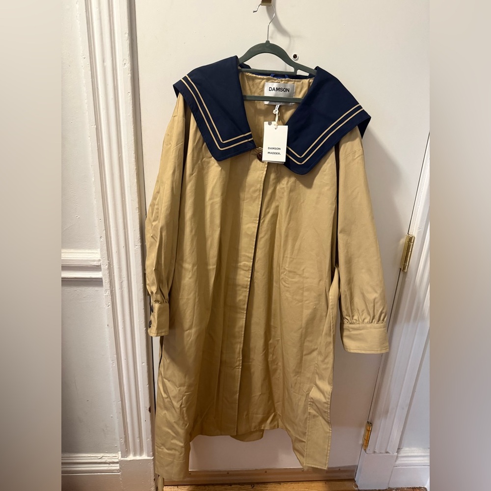 NWT Ella Trench Coat - Damson Madder - Picture 5 of 12